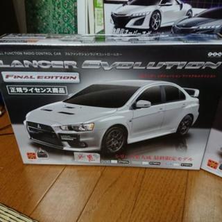 新品 三菱 ランサー 黒 エボリューション ファイナルエディション