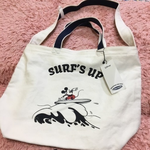 完売☆RHC ロンハーマン☆サーフミッキー 2wayトート