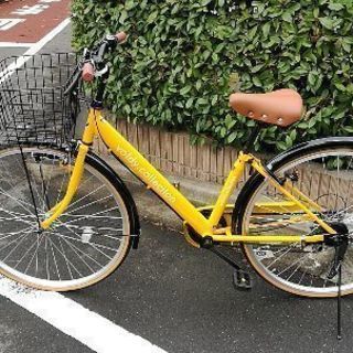 自転車　ほぼ新品
