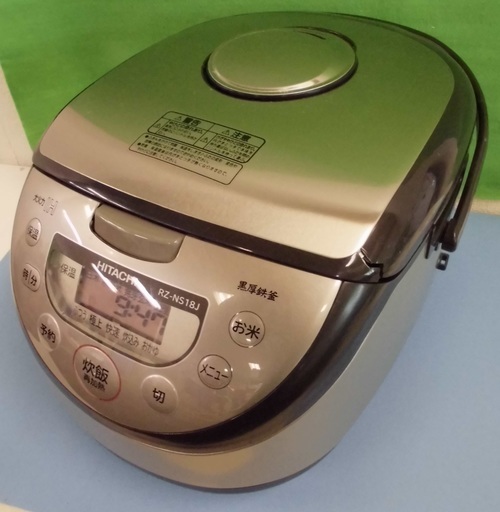 ★超特価!! 13時までにお越しの方限定[29～1月3日はお休みです]★日立/HITACHI IH炊飯器 RZ-NS18J 1升炊き 2011年製 中古品 JM2313)【取りに来られる方限定】