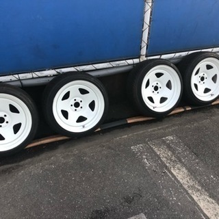 TC01 17インチ てっちんホイール ホワイトホイール