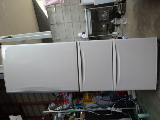 西１９６ナショナル　冷蔵庫３ドア　３６５L　自動製氷　NR-C377M-P