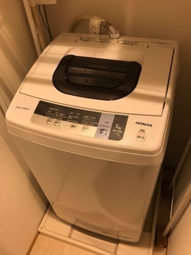 HITACHI 洗濯機 5kg 10000円