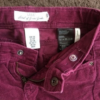 128 H&M パンツの画像