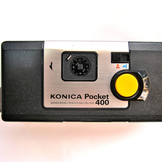 値下げ！ KONICA  Pocket400 ケース付　現在譲渡...