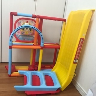 室内ジャングルジム 滑り台付き ワンワン