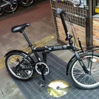 超美品☆☆Jeep[ジープ]JE-206G 20吋折り畳み自転車...