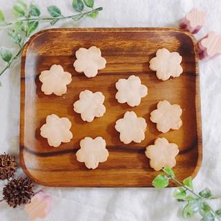 マクロビひな祭り桜クッキー＆三層プリン作り教室♪の画像