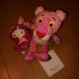 ピンクパンサー　キティちゃん　ぬいぐるみ