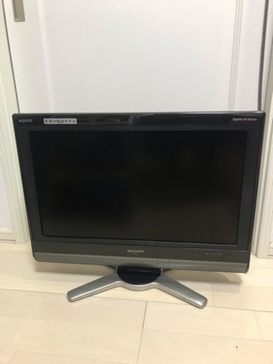シャープアクオス液晶テレビ26型