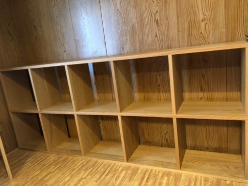 無印良品 スタッキングシェルフ 5×2 オーク材 棚
