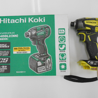 日立 インパクトドライバ 14.4V  WH14DDL2 (NN...