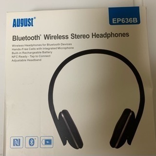 Bluetoothヘッドフォン オーガストの画像