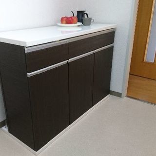 ◆中古美品◆キッチンカウンター/キッチンキャビネット/収納アイラ...
