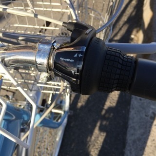 【値下げ】超美品！27インチ 6段ギア シティーサイクルの画像