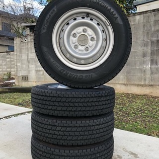 ●165/80R13 スタッドレスタイヤ４本セットバリ溝9部山