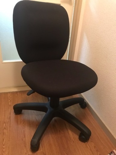 [美品]プラス オフィスチェアー NEXIS C-01 ブラック