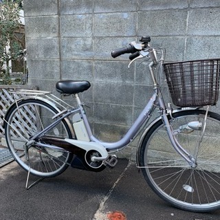 ★お買い得★   電動自転車  ヤマハ  PAS26インチ  4Ah  うす紫 色