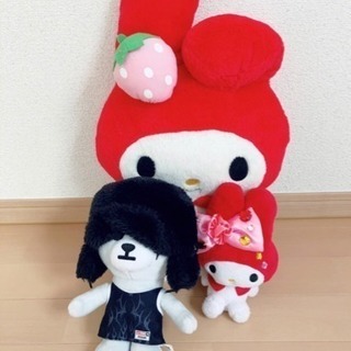 ぬいぐるみ3つ