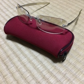 【郵送可】t&c ノーフレーム 伊達メガネ