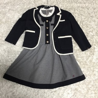 お出かけ用ワンピースとジャケットセット