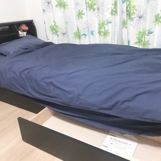 【France Bed】収納付きシングルベッド