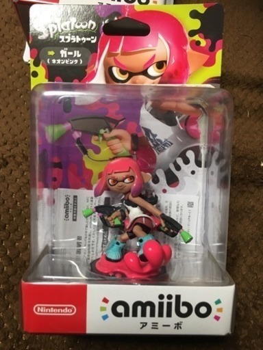 amiibo スプラトゥーン ガール(ネオピンク)