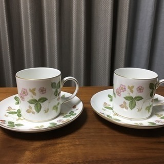 ウエッジウッド コーヒーカップ&ソーサー 2客