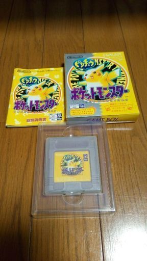 ※売却済み ポケットモンスター ピカチュウVer ゲームボーイソフト[中古]