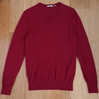 【美品】ユニクロ　Vネック　セーター　 