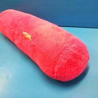 【リサイクルサービス八光 下福元店 配達設置OK】ロングクッション ピンクの画像