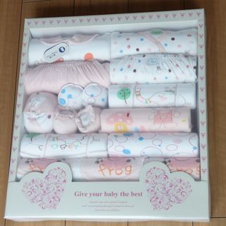 【新品　あげます】新生児用肌着セット　赤ちゃん　服　ウェア