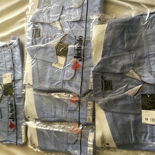 【新品・自重堂ユニフォーム上着作業服・各種サイズ】在庫写真の限り 3,500円送料別で購入した新品の画像