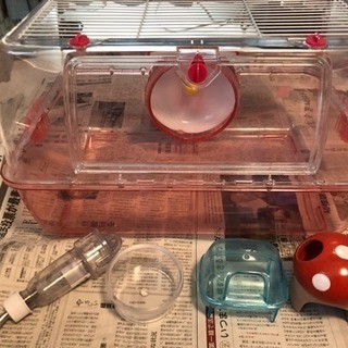 ハムスターゲージ&小物一式