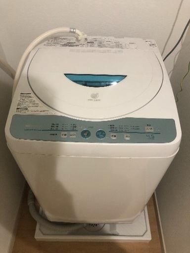 洗濯機 SHARP 4.5
