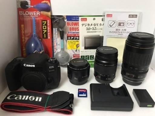❤️極上品❤️Canon EOS 9000Dトリプルレンズセット
