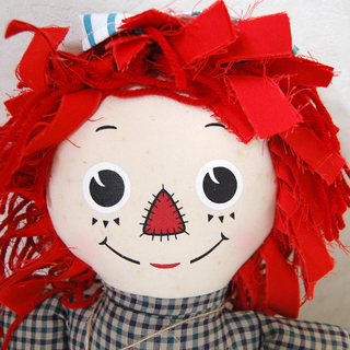 ラガディアンディ 約40cm 人形 アプローズ applause Raggedy Andy ラガディ アン アンディ  札幌市 清田区 平岡の画像