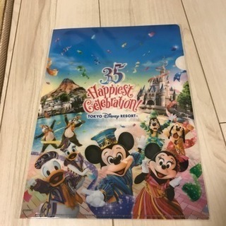 ディズニー クリアファイル