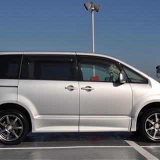 4WD/デリカ!!D:5/GナビPKG/ロ-デストエアロ/左PS/Sキ-/HDDナビ/F.S.Rモニタ-/クルコン/パドルシフト/社外18AW/フル装備/8人乗！の画像