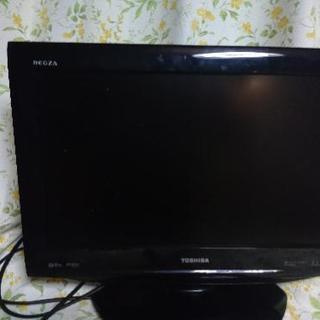 TOSHIBA REGZA 19型テレビ
