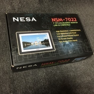 未使用✨テレビモニター NESA  7インチ