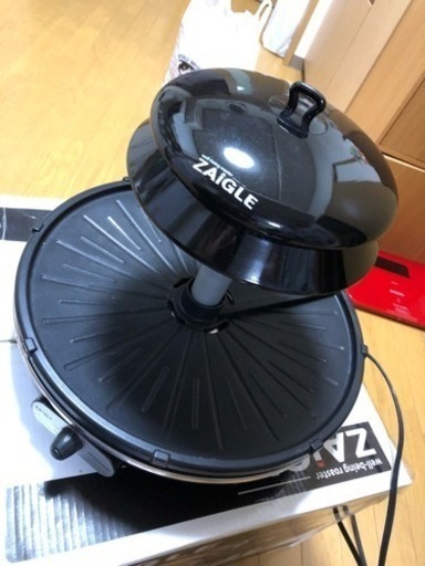 『中古良』ザイグル赤外線サークルロースター黒（JAPAN-ZAIGLE）