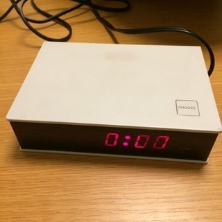 無印良品 デジタル アラーム時計
