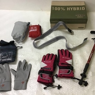 登山用具 色々 KEENの登山靴 他