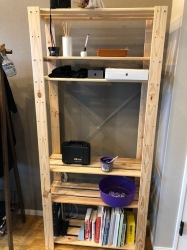 IKEA 無垢 棚