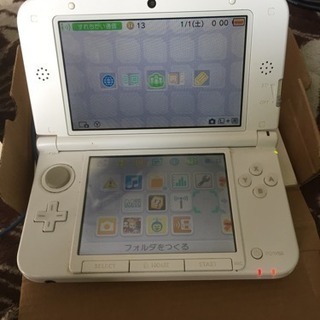 【3DSLL】箱、ペン、充電器、モンハンクロス付き