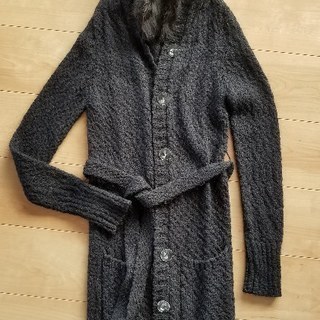 JAYRO　黒　ロングニットカーディガン