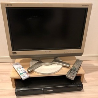 〈御年玉！〉テレビとDVDプレーヤーレコーダー