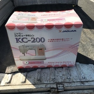 ジャガー コンピュータミシン KC-200 2012年製 ジャンク品