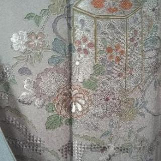 高級👘 正絹  豪華  すわとう刺繍  訪問着 ★トールサイズ 167㎝ 67㎝ の画像